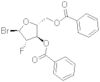 [(2R,3R,4S,5R)-3-(Benzoyloxy)-5-bromo-4-fluorooxolan-2-yl]methyl benzoate