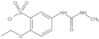 2-Ethoxy-5-[[(methylamino)carbonyl]amino]benzenesulfonyl chloride