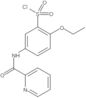 2-Ethoxy-5-[(2-pyridinylcarbonyl)amino]benzenesulfonyl chloride