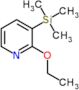 2-ethoxy-3-(trimethylsilyl)pyridine