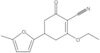 2-etoxi-4-(5-metil-2-furanil)-6-oxo-1-cicloexeno-1-carbonitrila