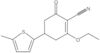 2-Etoxicarbonitrila-4-(5-metil-2-tienil)-6-oxo-1-ciclohexeno-1