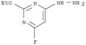 Pyrimidine, 2-ethoxy-4-fluoro-6-hydrazinyl-