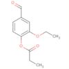 Benzaldehyde, 3-ethoxy-4-(1-oxopropoxy)-