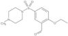 2-Ethoxy-5-[(4-methyl-1-piperazinyl)sulfonyl]benzaldehyde
