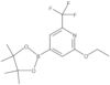 2-Ethoxy-4-(4,4,5,5-tetramethyl-1,3,2-dioxaborolan-2-yl)-6-(trifluoromethyl)pyridine