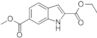 1H-Indole-2,6-dicarboxylic acid, 2-ethyl 6-methyl ester