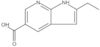 2-Ethyl-1H-pyrrolo[2,3-b]pyridine-5-carboxylic acid