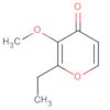 4H-Pyran-4-one, 2-ethyl-3-methoxy-