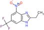 2-ethyl-4-nitro-6-(trifluoromethyl)-1H-benzimidazole