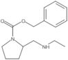 Phenylmethyl 2-[(ethylamino)methyl]-1-pyrrolidinecarboxylate