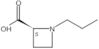 Ácido 2-azetidinocarboxílico, 1-propilo-, (2S)-