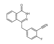 5-[(3,4-diidro-4-oxo-1-ftalazinil)metil]-2-fluorobenzonitrila