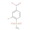 Benzene, 2-fluoro-1-(methylsulfonyl)-4-nitro-