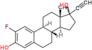 (17beta)-17-ethynyl-2-fluoroestra-1(10),2,4-triene-3,17-diol