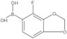 2-fluoro-3,4-methylenedioxyphenylboronic acid