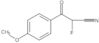 α-Fluoro-4-methoxy-β-oxobenzenepropanenitrile