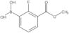 1-Methyl 3-borono-2-fluorobenzoate