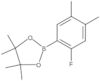 2-(2-Fluoro-4,5-dimethylphenyl)-4,4,5,5-tetramethyl-1,3,2-dioxaborolane