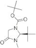 1,1-Dimethylethyl (2S)-2-(1,1-dimethylethyl)-3-methyl-4-oxo-1-imidazolidinecarboxylate