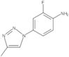 2-Fluoro-4-(4-methyl-1H-1,2,3-triazol-1-yl)benzenamine