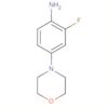 2-Fluoro-4-(4-morpholinyl)benzenamine