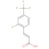 2-Propenoic acid, 3-[2-fluoro-4-(trifluoromethyl)phenyl]-, (2E)-