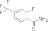 2-Fluoro-4-(trifluoromethyl)thiobenzamide