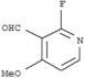 3-Pyridinecarboxaldehyde,2-fluoro-4-methoxy-