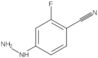 2-Fluoro-4-hydrazinylbenzonitrile