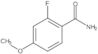 2-Fluoro-4-methoxybenzamide