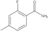 2-Fluoro-4-methylbenzamide