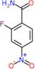 2-fluoro-4-nitrobenzamide