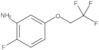 2-Fluoro-5-(2,2,2-trifluoroethoxy)benzenamine