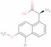 (S)-5-bromo-6-methoxy-α-methylnaphthalene-1-acetic acid