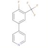 Pyridine, 4-[4-fluoro-3-(trifluoromethyl)phenyl]-