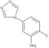 2-Fluoro-5-(4H-1,2,4-triazol-4-yl)benzenamine