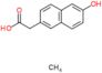 (6-hydroxynaphthalen-2-yl)acetic acid - methane (1:1)