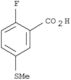 Benzoic acid,2-fluoro-5-(methylthio)-