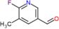 6-Fluoro-5-methyl-3-pyridinecarboxaldehyde