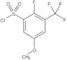 Benzenesulfonyl chloride, 2-fluoro-5-methoxy-3-(trifluoromethyl)-