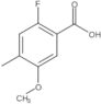 2-Fluoro-5-methoxy-4-methylbenzoic acid