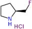 (2S)-2-(fluoromethyl)pyrrolidine hydrochloride