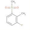 1-Fluoro-2-methyl-3-(methylsulfonyl)benzene