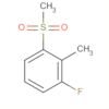 Benzene, 1-fluoro-2-methyl-3-(methylsulfonyl)-