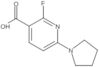 2-Fluoro-6-(1-pyrrolidinyl)-3-pyridinecarboxylic acid