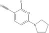 3-Pyridinecarbonitrile, 2-fluoro-6-(1-pyrrolidinyl)-