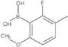 B-(2-Fluoro-6-methoxy-3-methylphenyl)boronic acid