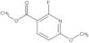 Methyl 2-fluoro-6-methoxy-3-pyridinecarboxylate