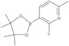 2-Fluoro-6-methyl-3-(4,4,5,5-tetramethyl-1,3,2-dioxaborolan-2-yl)pyridine